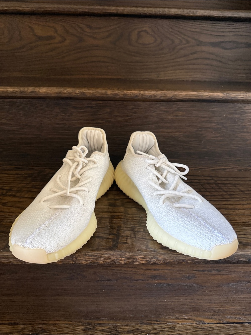 Yeezy White Men's Sneaker - Picture 2 of 10